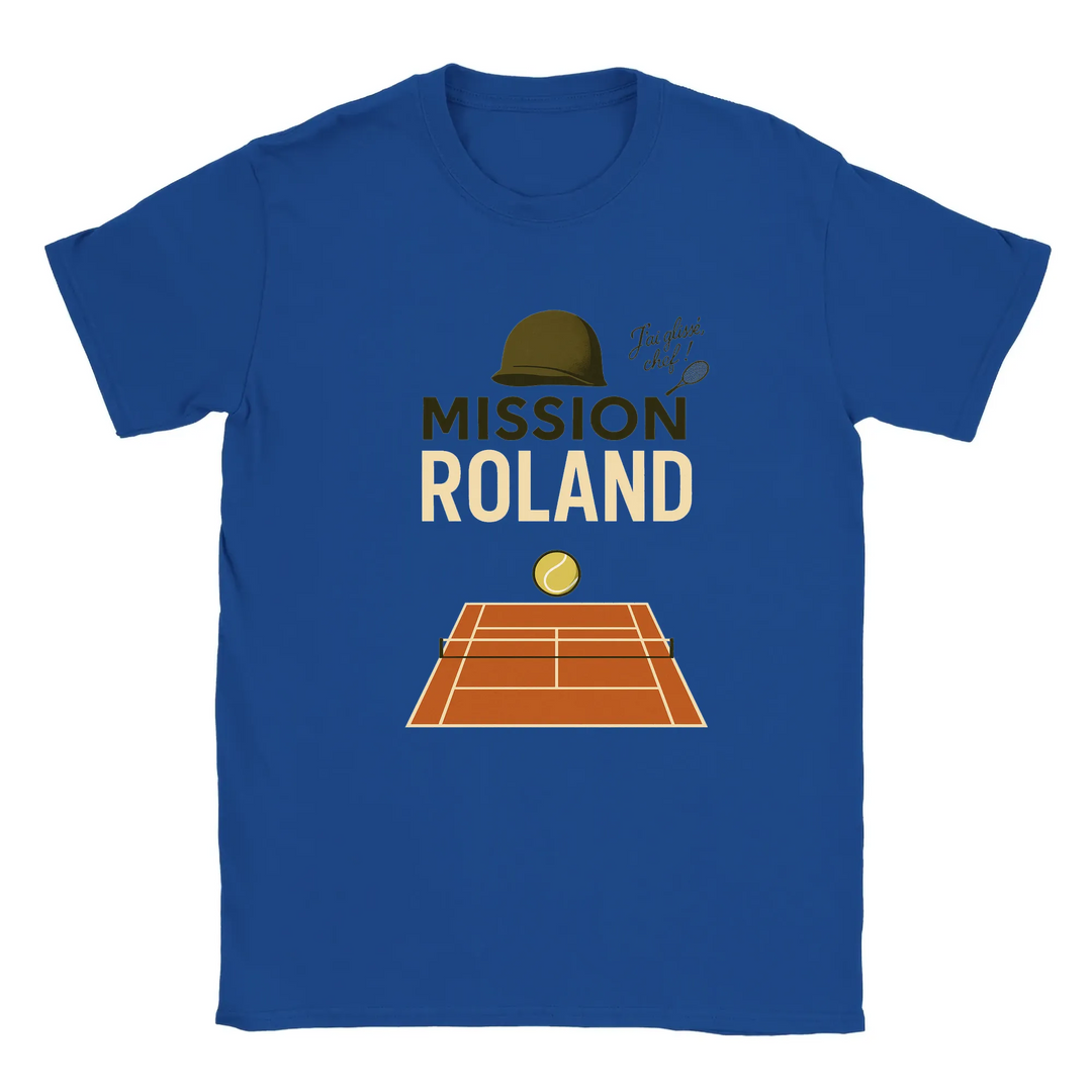 Stylisches Mission Roland Tennis T-Shirt für Tennisliebhaber, aus weicher, atmungsaktiver Baumwolle für ganztägigen Komfort