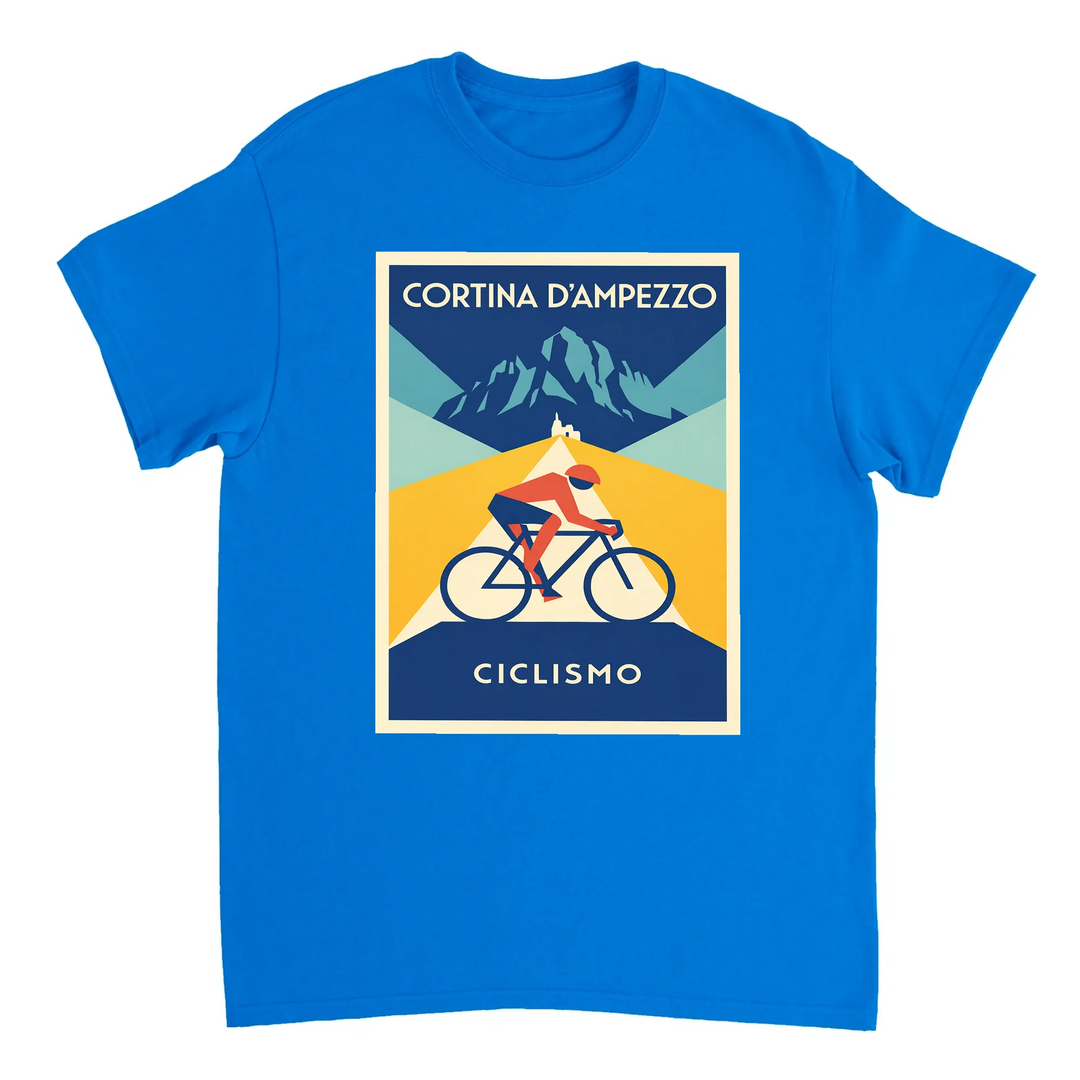 T-shirt Cortina d'Ampezzo Italy t shirt perfect blend style passion outdoors eye tee spirit cycling stunning Italian Alps yours today love adventure design sizes M L XL XXL