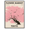 superbe Flower Botanical 17 un chef - œuvre noir gris intérieur une touche vintage poster fleurs disponible 50x70 cm disponibles A4 A0