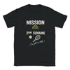 T-shirt style Mission 2eme Semaine Tennis 4 t shirt enthusiasts tee blends sporty flair everyday comfort passion court soft airy cotton fabric ultimate