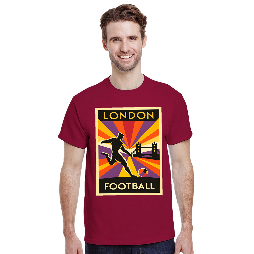 Stylisches T-Shirt, das deine Leidenschaft für Londoner Fußball zeigt. Ideal für Spieltage oder Freizeit, aus weichem, atmung