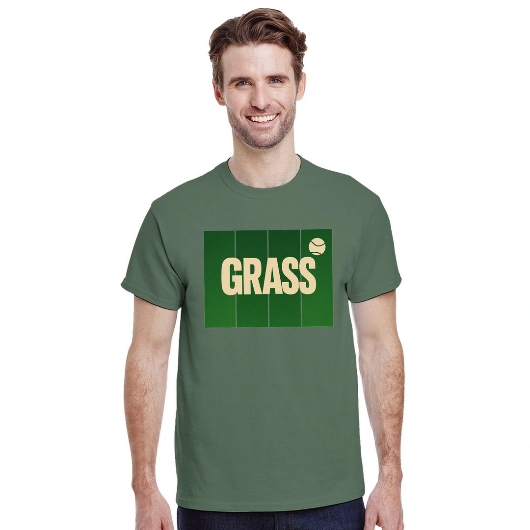 T-shirt T - shirt unique thématique tennis gazon parfait passionnés sport élégant un look stylish amour incontournable -vous court disponibles S M L XL XXL