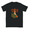 T-shirt love Paris tennis stylish t shirt iconic Eiffel Tower racquet design fans fashion sport tee chic touch wardrobe luxurious 100 % cotton unparalleled comfort