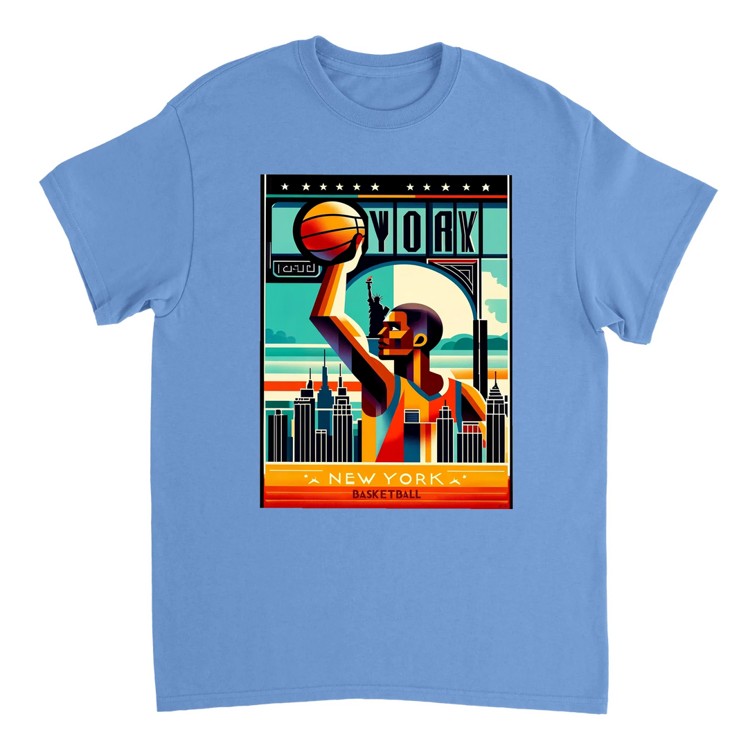 T-shirt T - shirt basket style urbain passion sport look design unique esprit NYC vôtre amour basketball douceur coton naturel