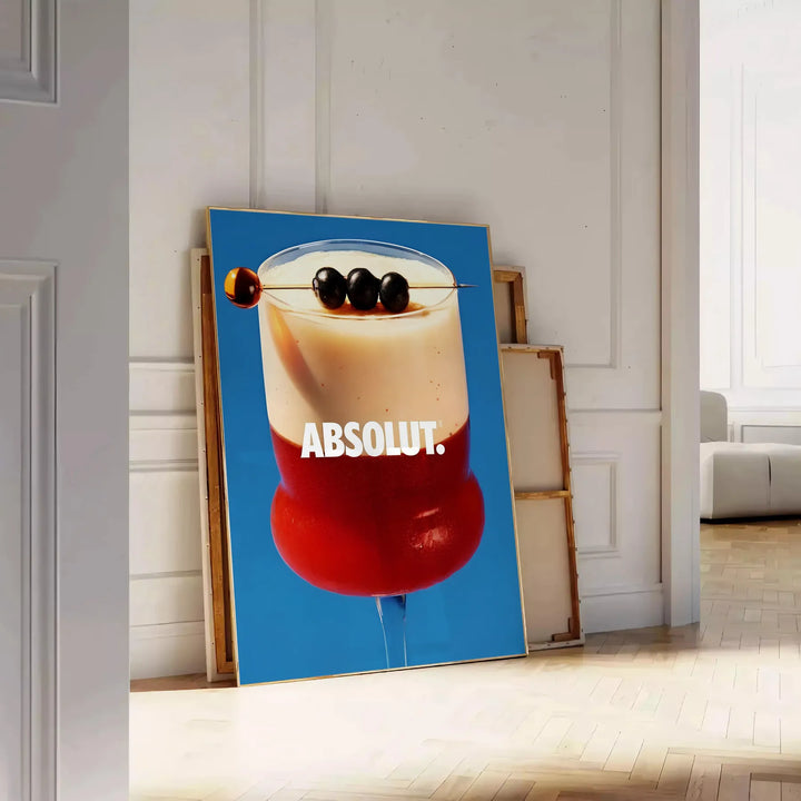 Absolut Cocktail Print 1 Travel Poster High Quality Frame Premium Print Home Decor Color