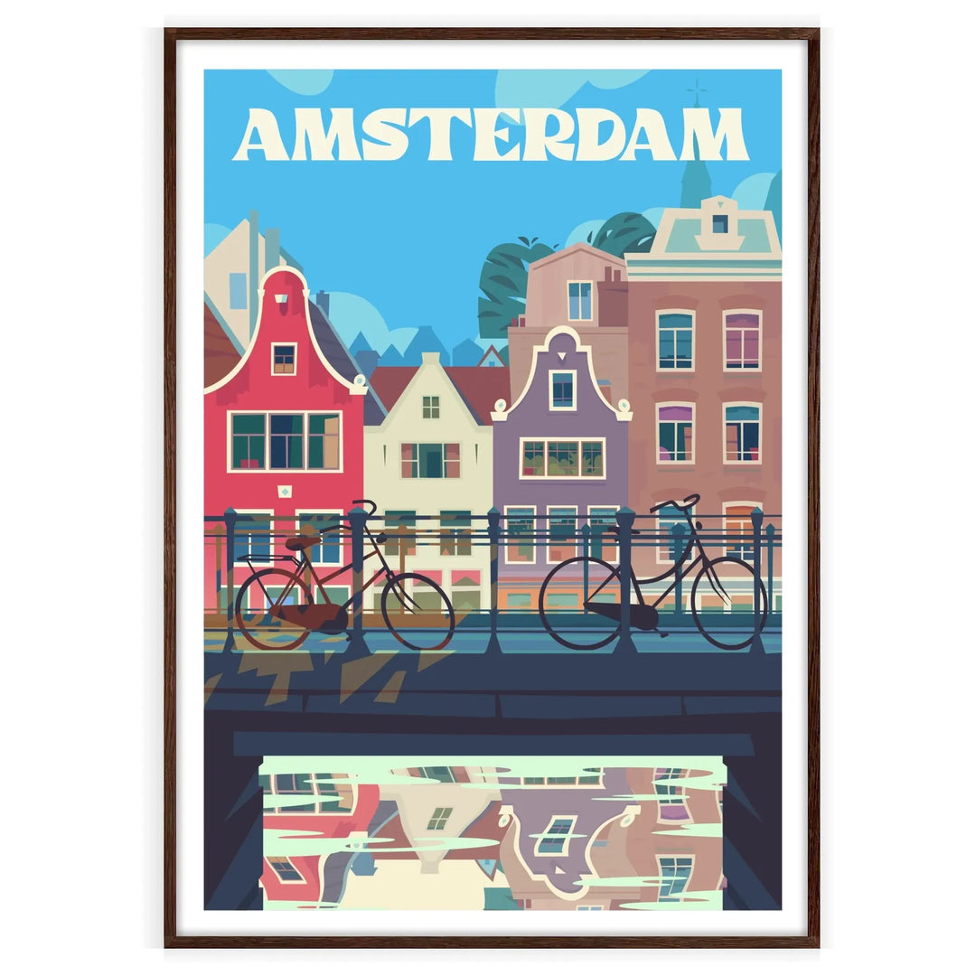 Amsterdam Print Wall Art Poster