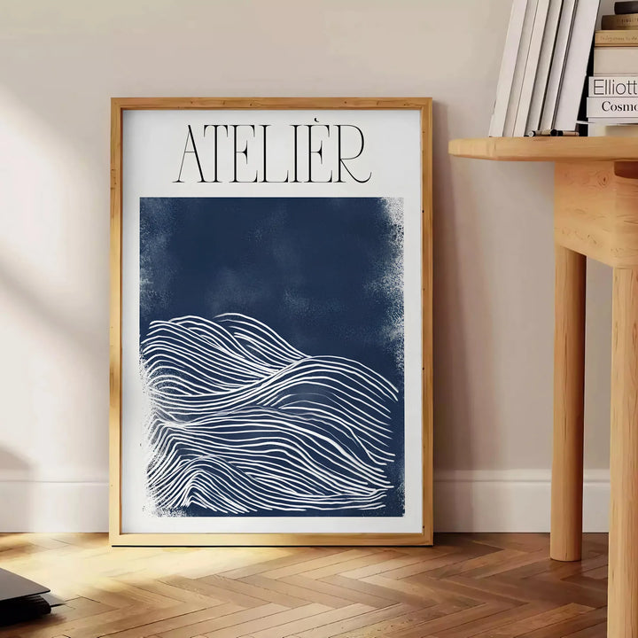 Atelier Maximalist Print Travel Poster High Quality Frame Premium Print Home Decor Color