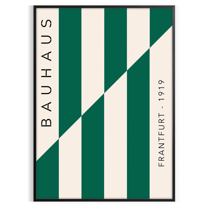 Affiche abstraite du Bauhaus 2 