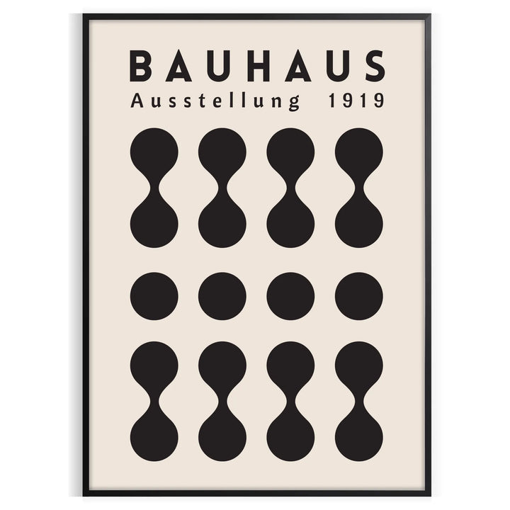 Art mural abstrait Bauhaus 