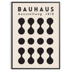 space Bauhaus abstract art poster captivating wall modern touch perfect gift enthusiasts room timeless design available A4 cm A0 sizes