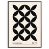 space stunning Bauhaus poster art minimalist gray black modern wall masterpiece perfect design enthusiasts ideal gift decor exquisite artwork available A4 cm A0