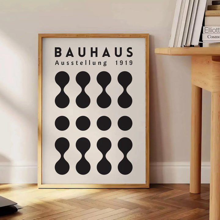 Bahauss Abstract Wall Art Travel Poster High Quality Frame Premium Print Home Decor Color