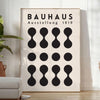 space Bauhaus abstract art poster captivating wall modern touch perfect gift enthusiasts room timeless design available A4 cm A0 sizes