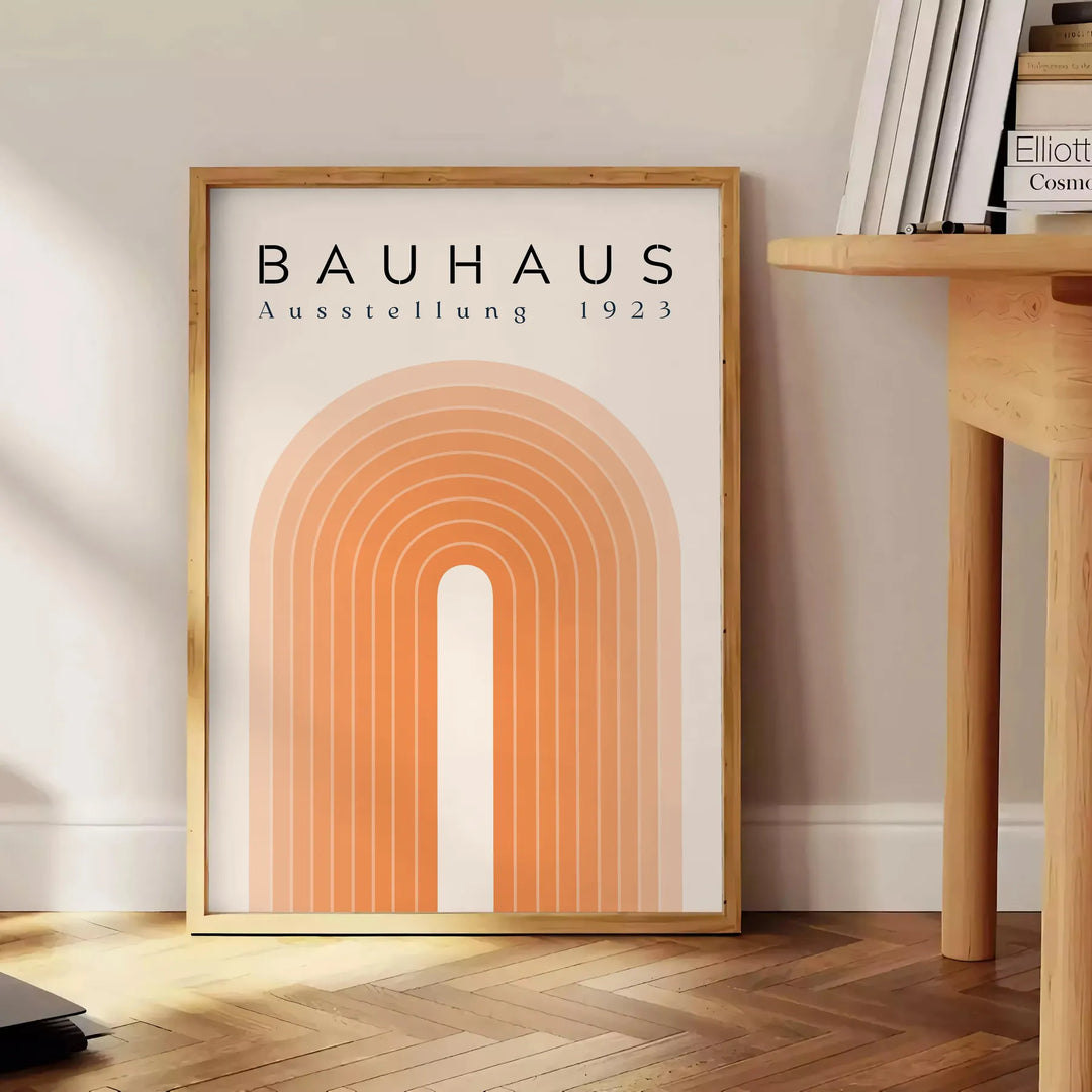 Bahauss Art 2 Travel Poster High Quality Frame Premium Print Home Decor Color