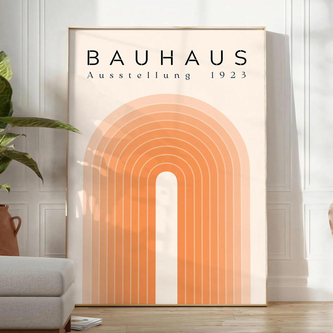 Bahauss Art 2 Travel Poster High Quality Frame Premium Print Home Decor Color