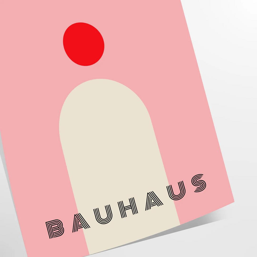 Bahauss Art Travel Poster High Quality Frame Premium Print Home Decor Color