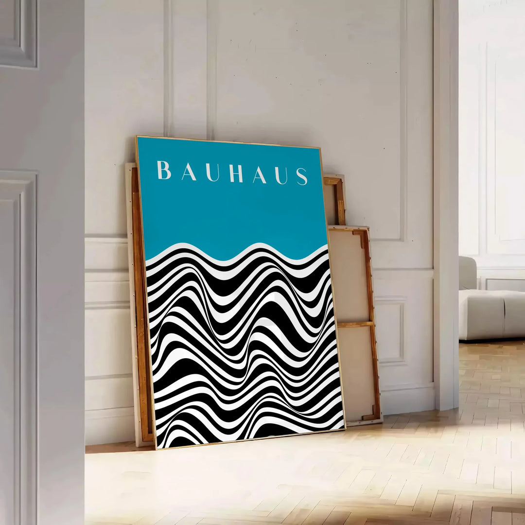 Bahauss Poster 2 Travel Poster High Quality Frame Premium Print Home Decor Color