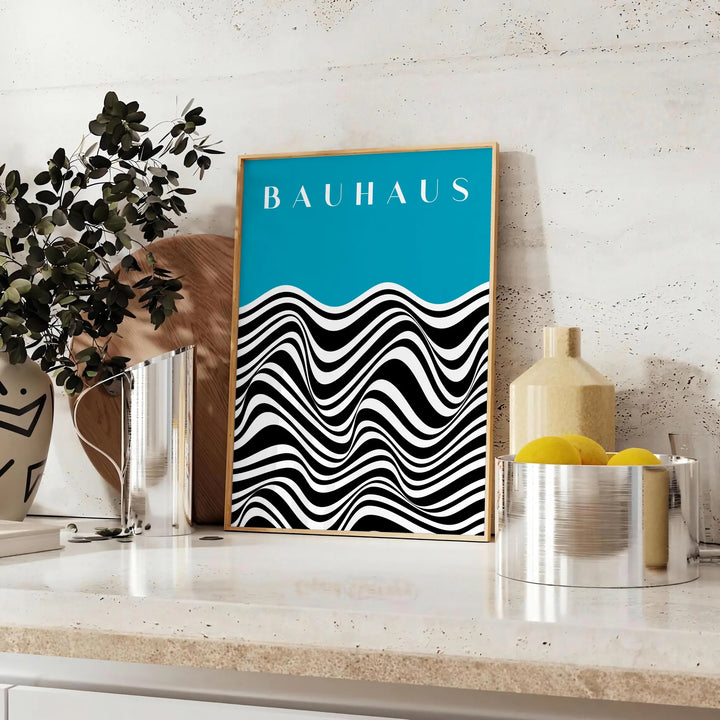 Bahauss Poster 2 Travel Poster High Quality Frame Premium Print Home Decor Color