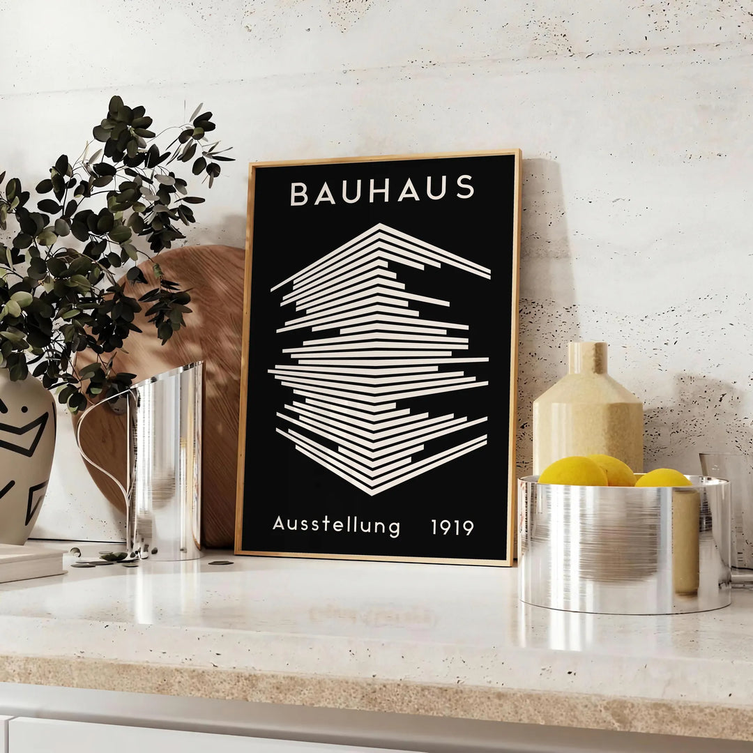 Bahauss Poster Travel Poster High Quality Frame Premium Print Home Decor Color