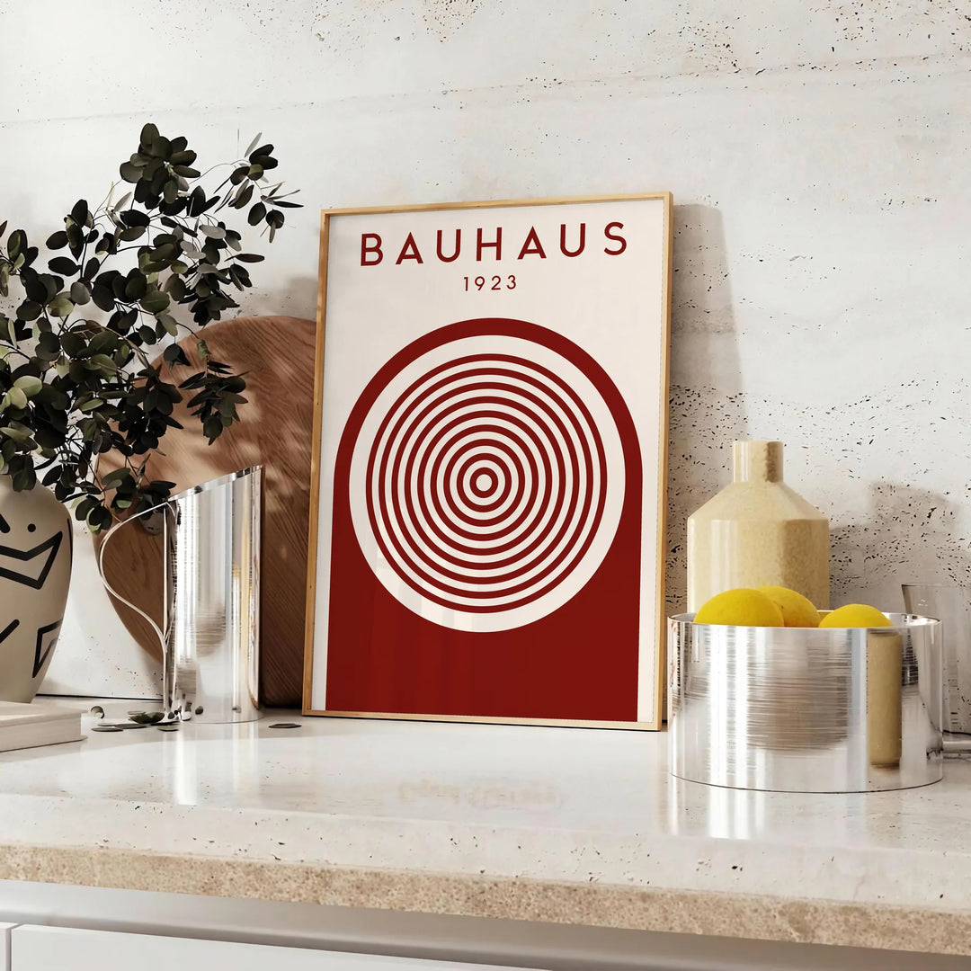 Bahauss Trendy Poster 2 Travel Poster High Quality Frame Premium Print Home Decor Color