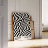 Affiche Bauhaus tendance tons gris noir une harmonie parfaite intérieur cadeau style espace encadrement