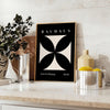 space Bauhaus poster trendy gray black tones stunning wall art perfect modern decor lovers unique gift room stylish print artwork look