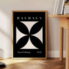space Bauhaus poster trendy gray black tones stunning wall art perfect modern decor lovers unique gift room stylish print artwork look