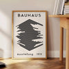 space Bauhaus art prints stunning gray black designs modern poster walls masterpiece geometric elegance unique gift artwork room sizes A4 cm A0