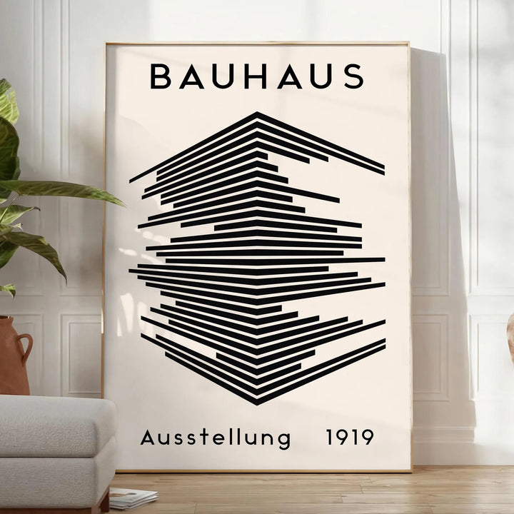 Bahauss Wall Art Travel Poster High Quality Frame Premium Print Home Decor Color