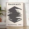 space Bauhaus art prints stunning gray black designs modern poster walls masterpiece geometric elegance unique gift artwork room sizes A4 cm A0