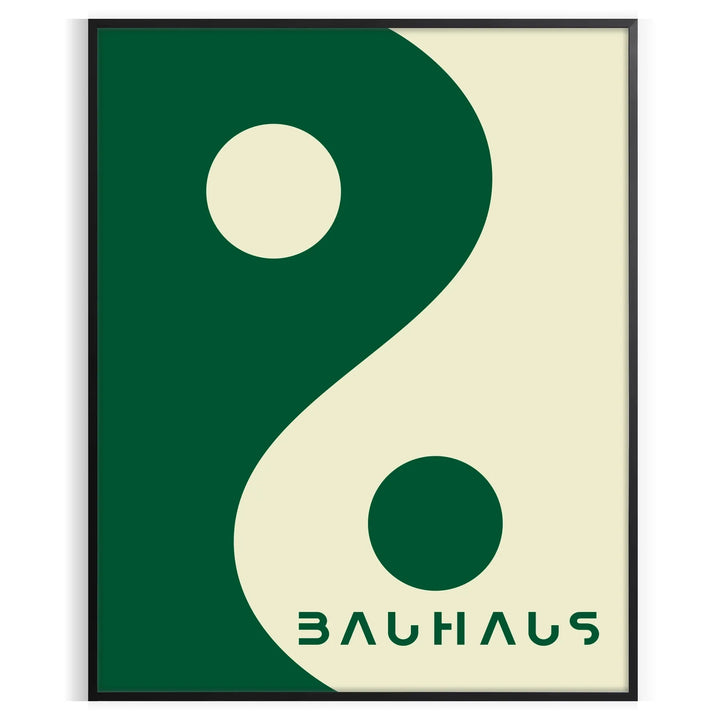 Bauhauss Art 5 Travel Poster High Quality Frame Premium Print Home Decor Color