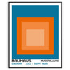 space Bauhaus art print stunning wall poster modernist elegance unique artwork thoughtful gift vibrant design timeless touch decor unframed versions style