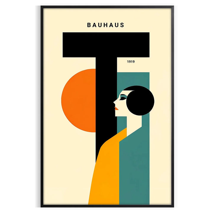 Affiche humaine du Bauhaus 1 