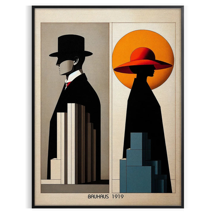 Bauhaus Humain Poster 