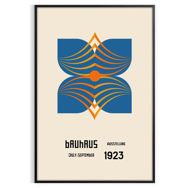 Bauhauss Print 13 Travel Poster High Quality Frame Premium Print Home Decor Color