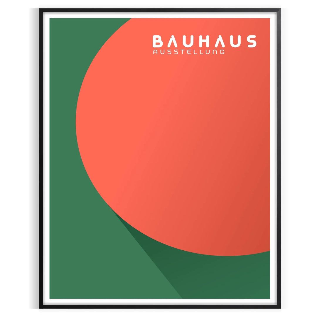 Bauhauss Wall Art 6 Travel Poster High Quality Frame Premium Print Home Decor Color