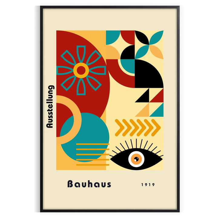 Bauhauss Wall Art 7 Travel Poster High Quality Frame Premium Print Home Decor Color