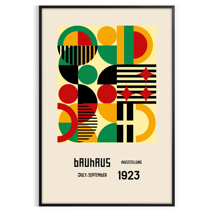 Bauhauss Wall Art 8 Travel Poster High Quality Frame Premium Print Home Decor Color