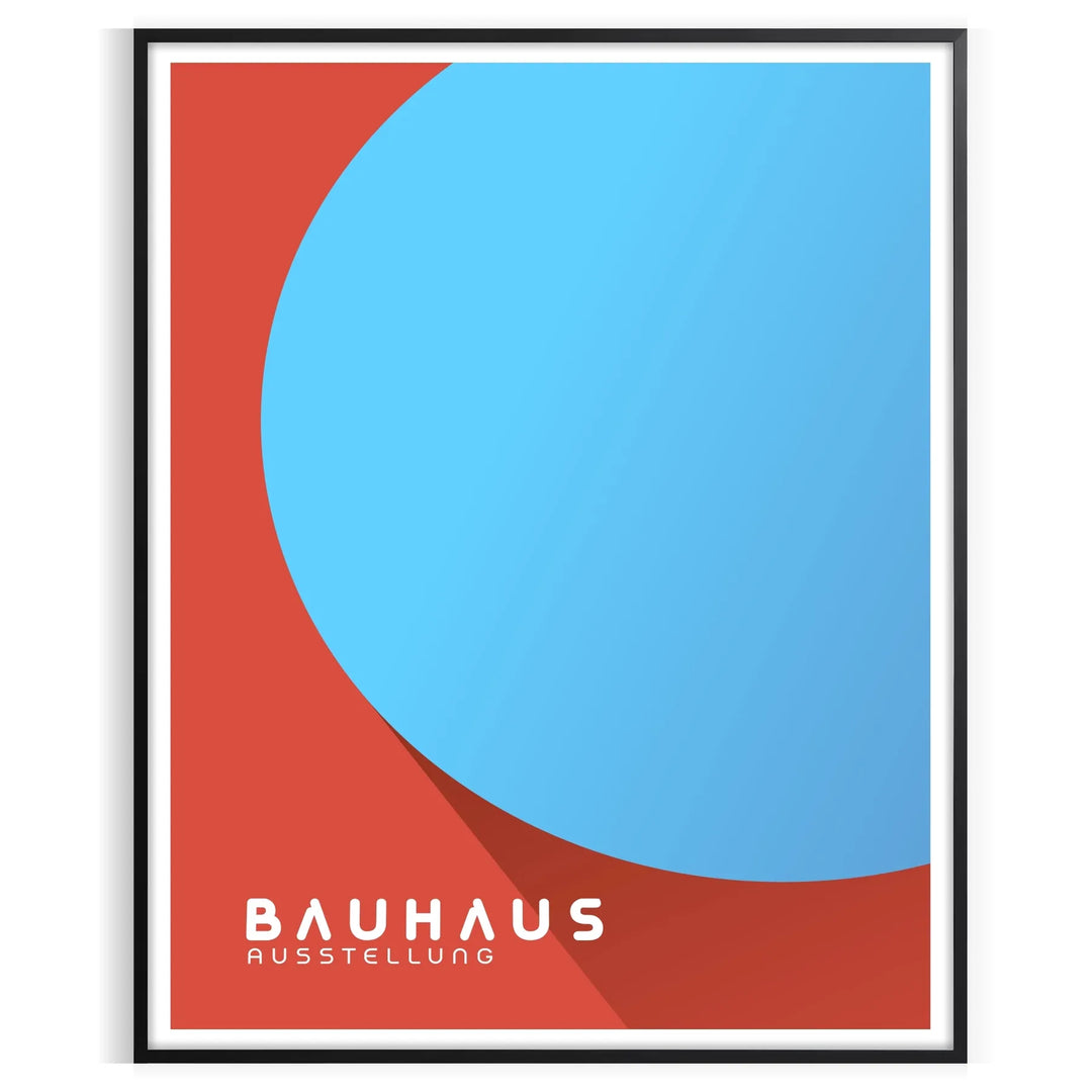 Bauhauss Wall Print 7 Travel Poster High Quality Frame Premium Print Home Decor Color