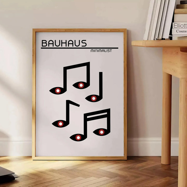 Bauhauss Art 1 Travel Poster High Quality Frame Premium Print Home Decor Color