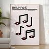 touch modern elegance space stunning Bauhaus art print poster wall unique gift artwork essence design lovers enthusiasts sizes A4
