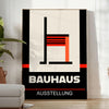 Affiche Bauhaus une fusion élégante art gris blanc intérieur un cadeau design versions cadre
