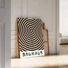 affiche art Bauhaus élégance modernité nuances gris noir cadeau parfait amateurs épuré A4 cm A0