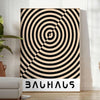 affiche art Bauhaus élégance modernité nuances gris noir cadeau parfait amateurs épuré A4 cm A0