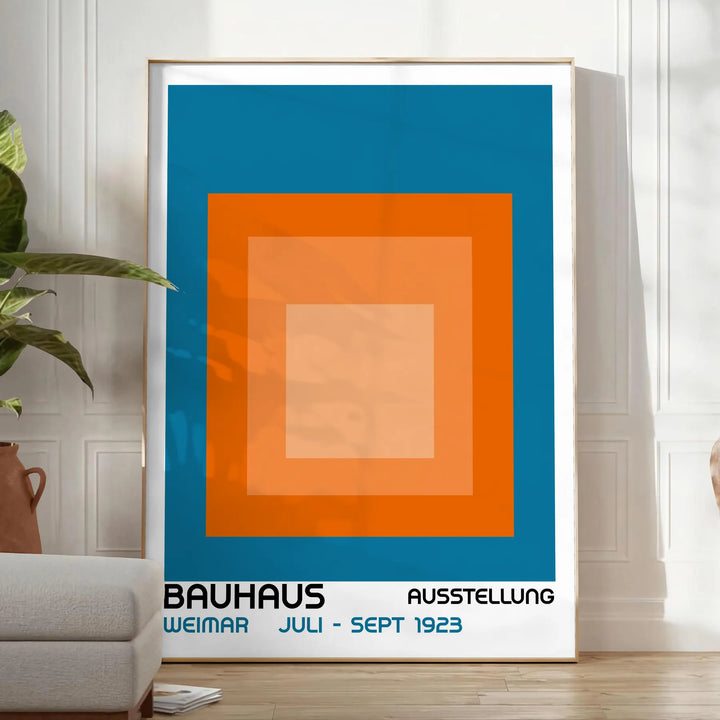 Bauhauss Art Print 2 Travel Poster High Quality Frame Premium Print Home Decor Color