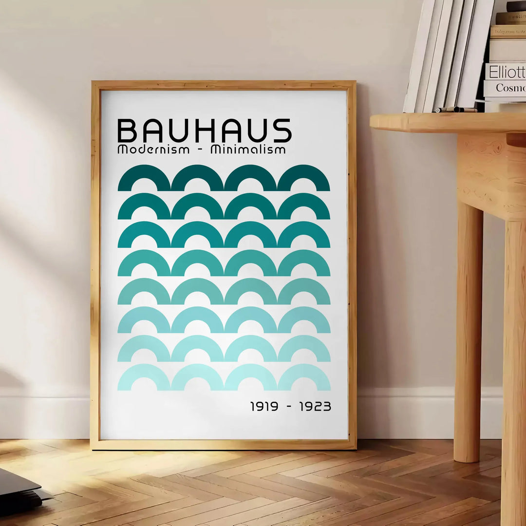 Bauhauss Art Print 3 Travel Poster High Quality Frame Premium Print Home Decor Color