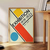 space Vintage Bauhaus Poster stunning tribute art captivating wall piece perfect gift enthusiasts print decorative frame timeless addition decor