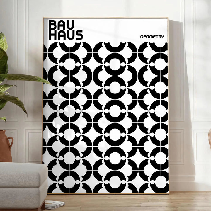 Bauhauss Art Travel Poster High Quality Frame Premium Print Home Decor Color