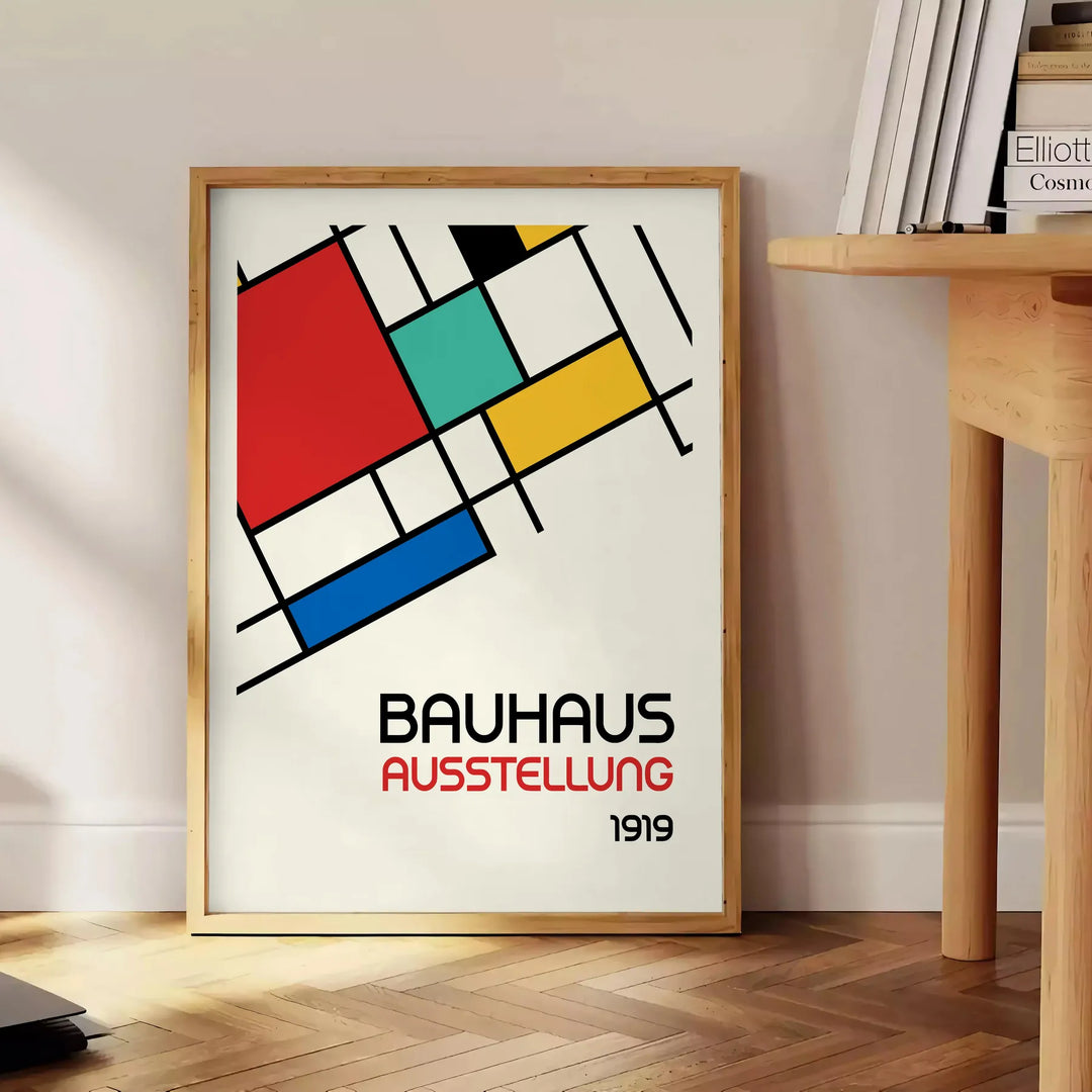 Bauhauss Poster 10 Travel Poster High Quality Frame Premium Print Home Decor Color