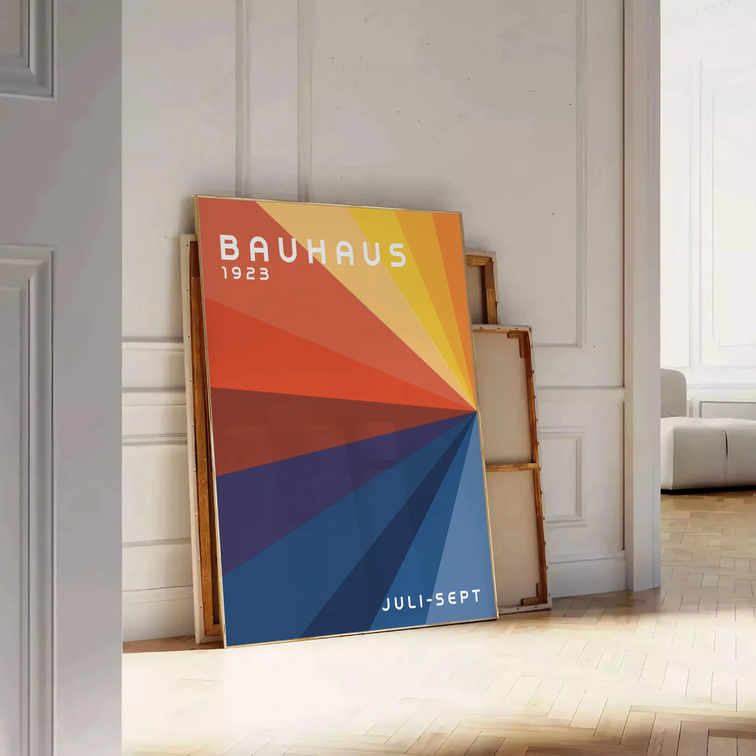 Bauhauss Poster 12 Travel Poster High Quality Frame Premium Print Home Decor Color